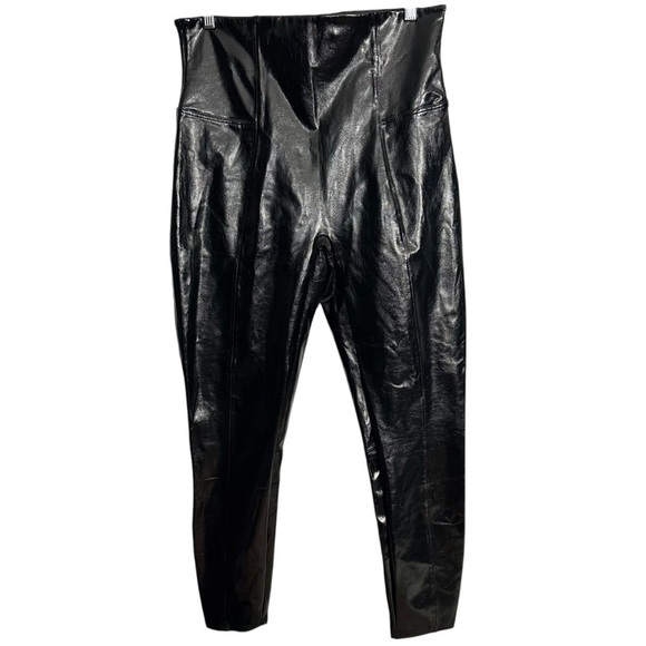 SPANXshape Faux Leather Patent Laggings - Picture 7 of 12